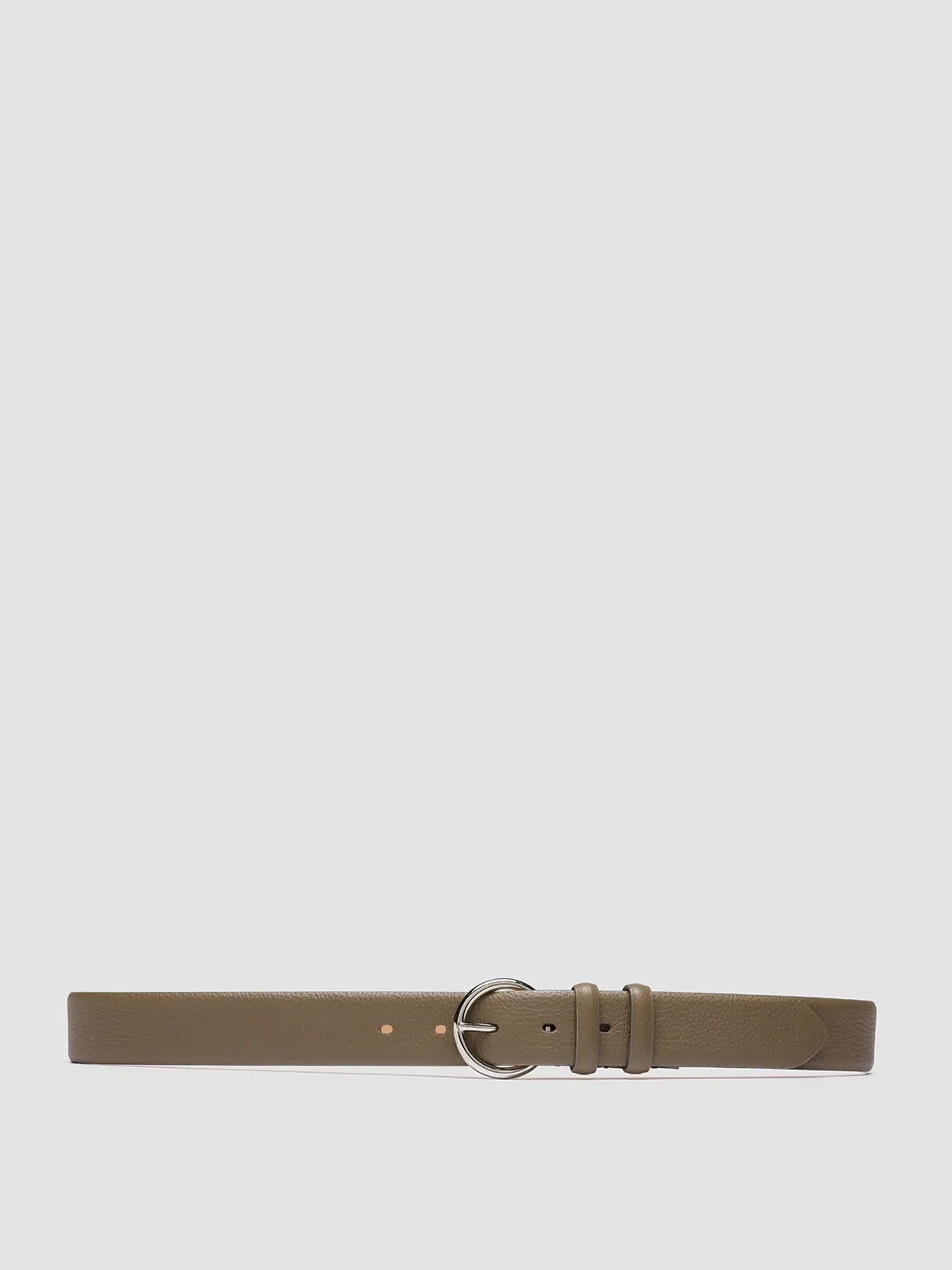 OC STRIP 065 - Brown Leather Belt,Women