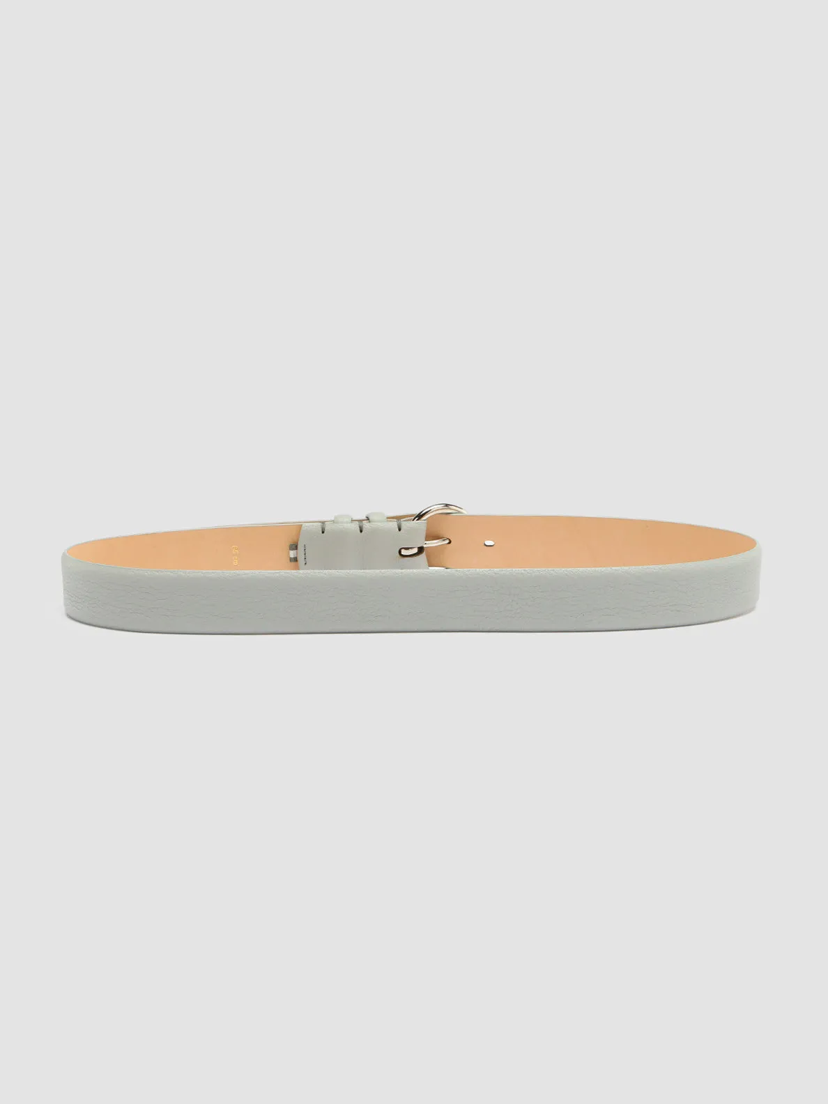 OC STRIP 065 - Grey Leather Belt,Women