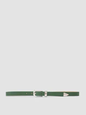 OC STRIP 066 - Green Nappa Leather Belt,Women