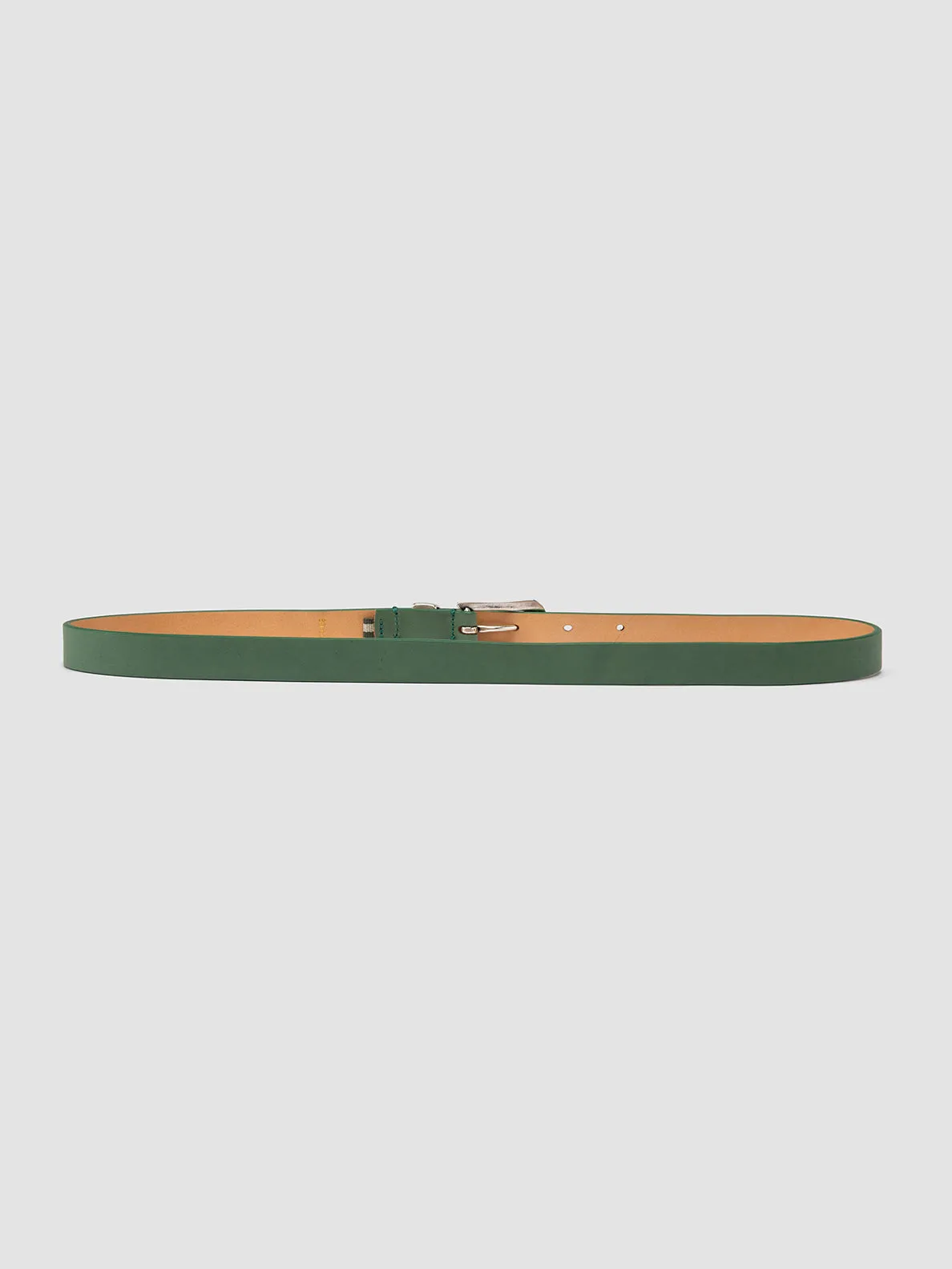OC STRIP 066 - Green Nappa Leather Belt,Women