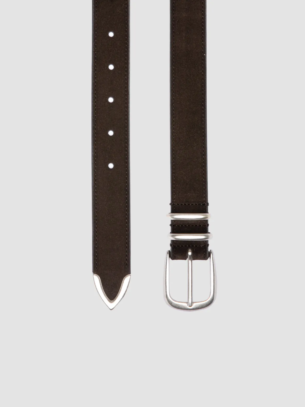 OC STRIP 074 - Brown Suede Belt,Men
