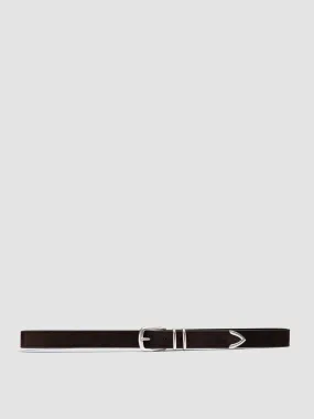 OC STRIP 074 - Brown Suede Belt,Men