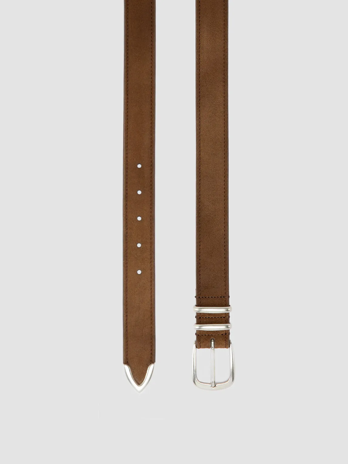 OC STRIP 074 - Brown Suede Belt,Men