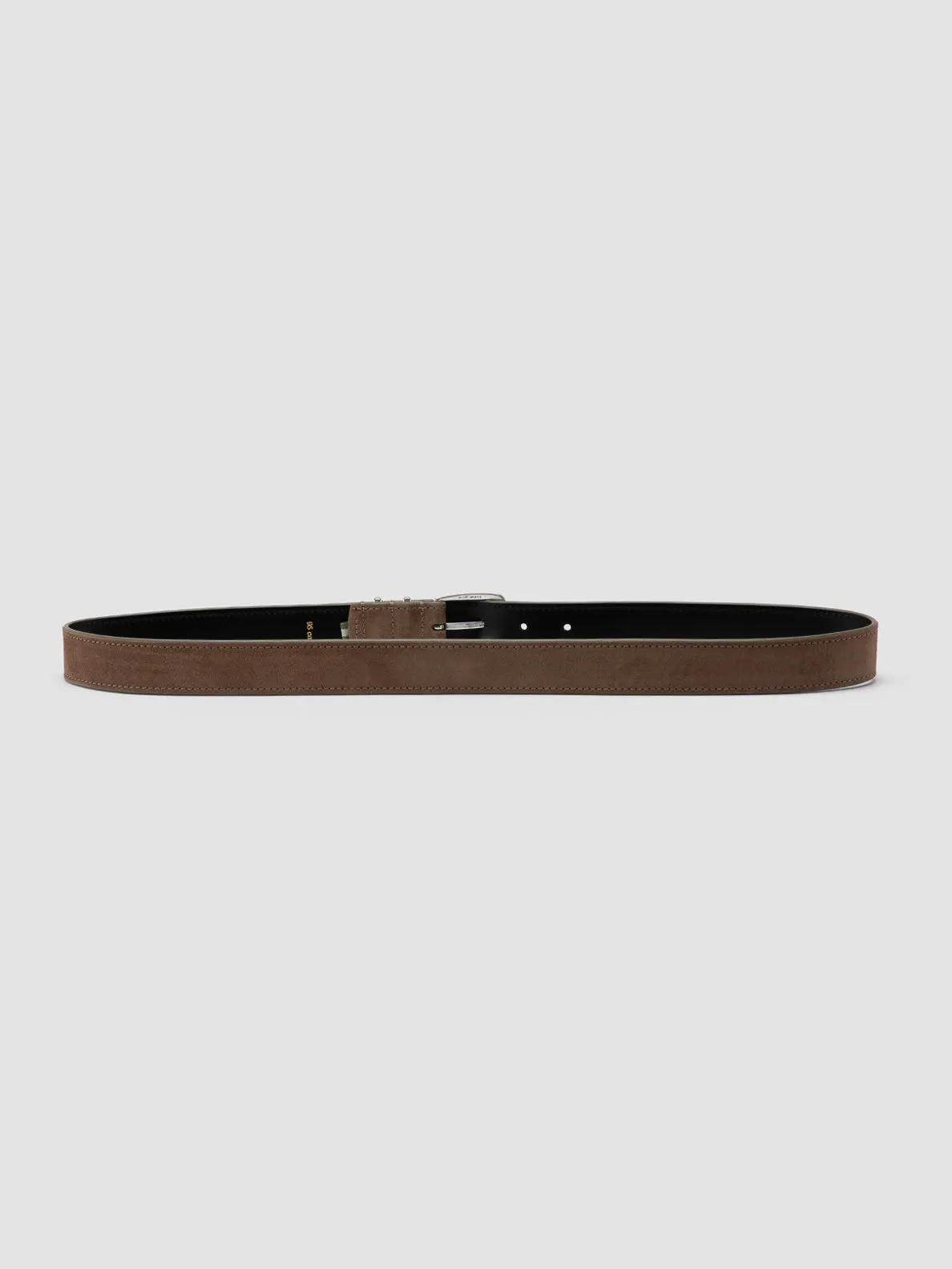 OC STRIP 074 - Brown Suede Belt,Men