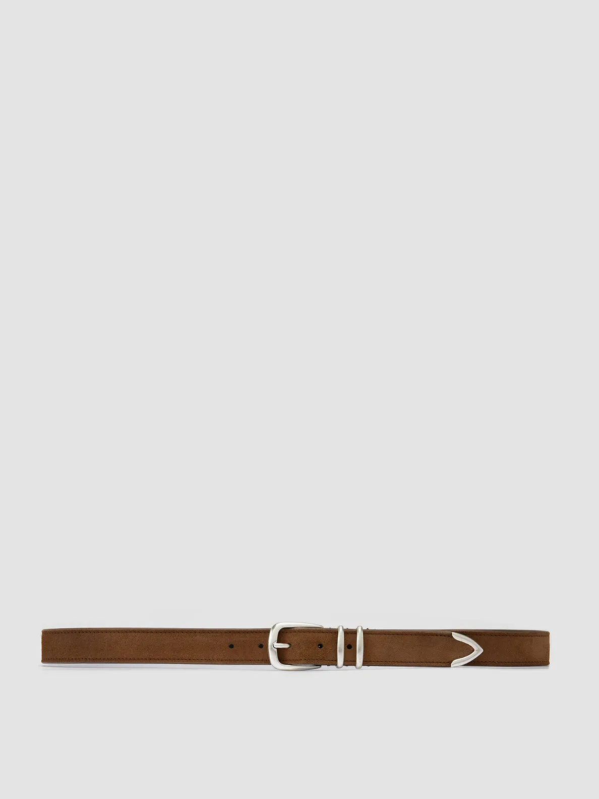 OC STRIP 074 - Brown Suede Belt,Men