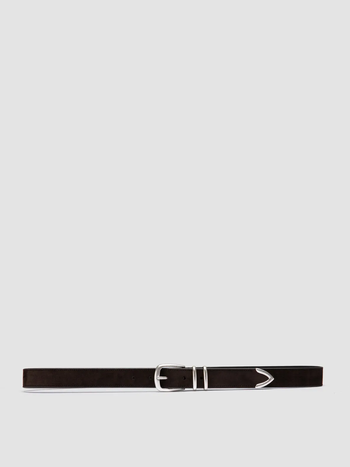 OC STRIP 074 - Brown Suede Belt,Men