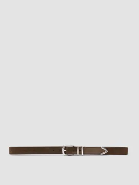 OC STRIP 074 - Taupe Suede Belt,Men