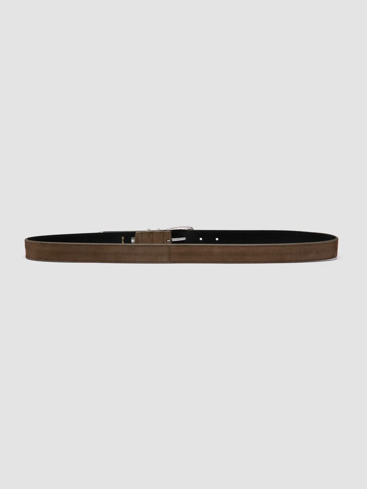 OC STRIP 074 - Taupe Suede Belt,Men