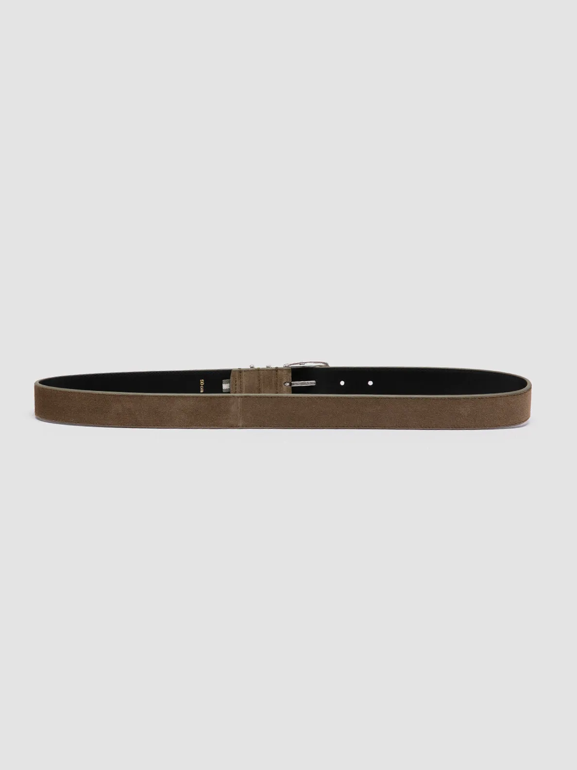 OC STRIP 074 - Taupe Suede Belt,Men