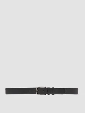 OC STRIP 079 - Black Leather Belt,Men