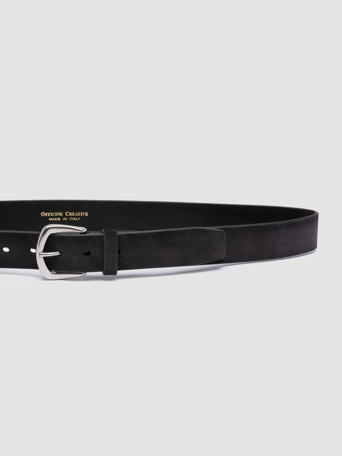 OC STRIP 083 - Grey Suede Belt,Men