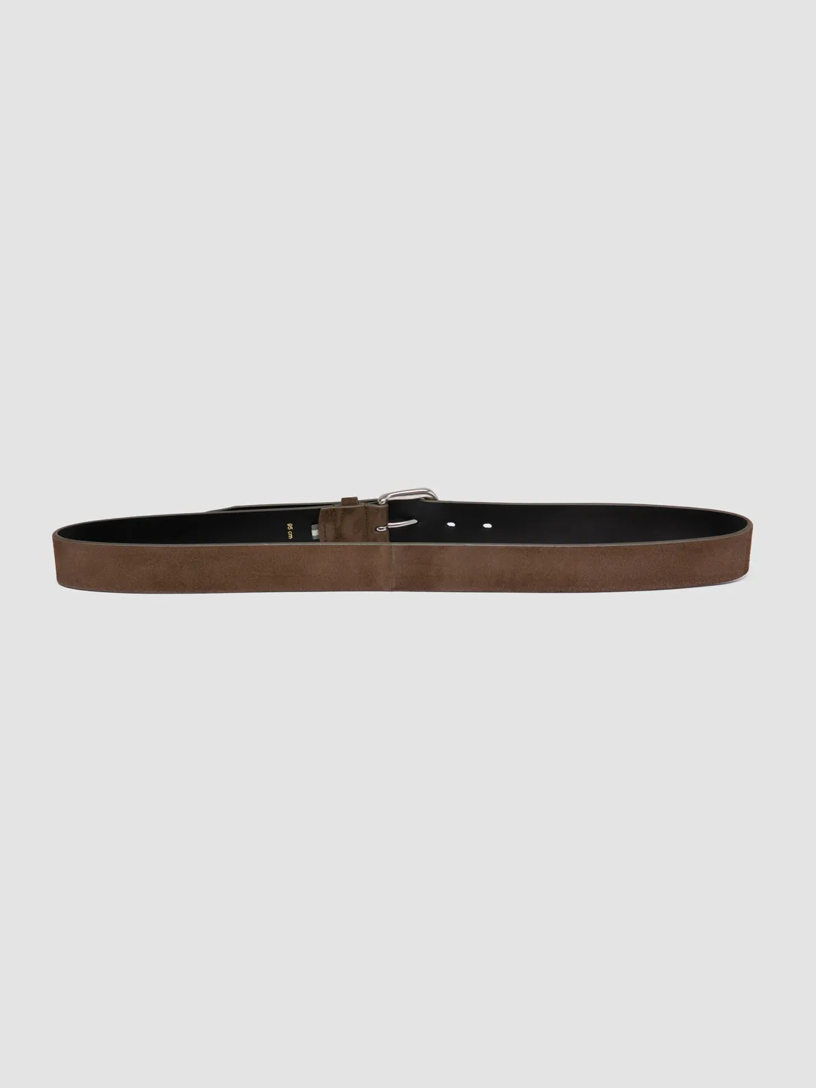 OC STRIP 083 - Taupe Suede Belt,Men