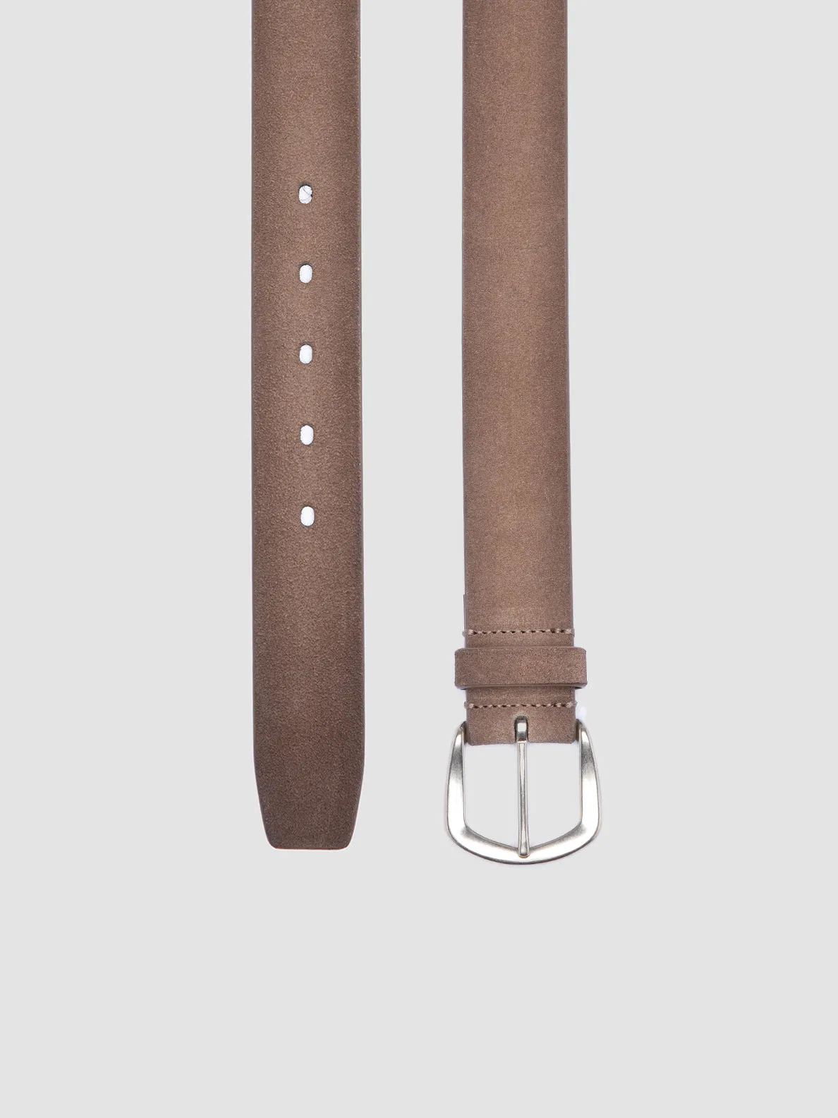 OC STRIP 083 - Taupe Suede Belt,Men