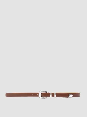 OC STRIP 091 - Brown Leather Belt,Women