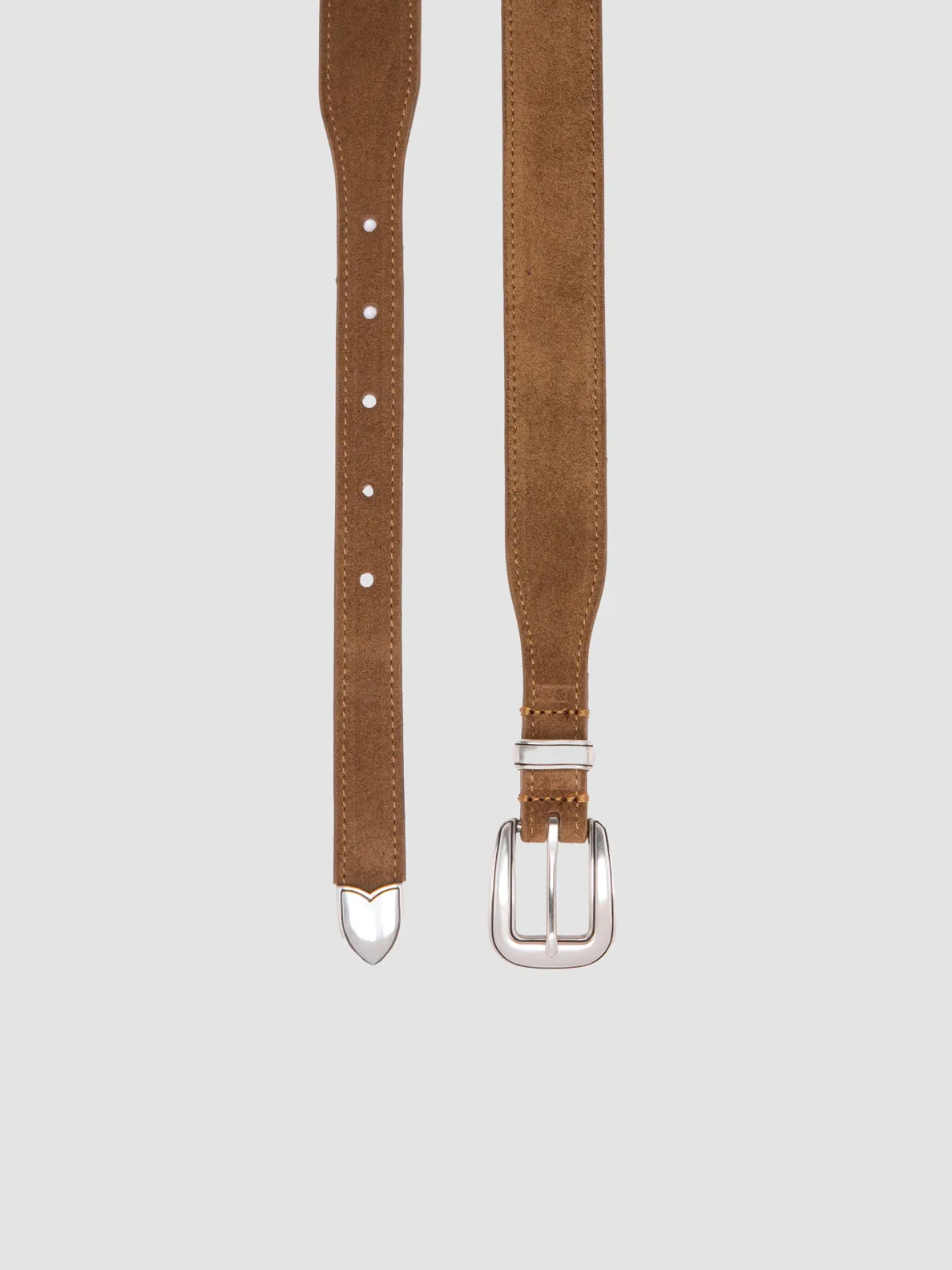 OC STRIP 092 - Brown Suede Belt,Women