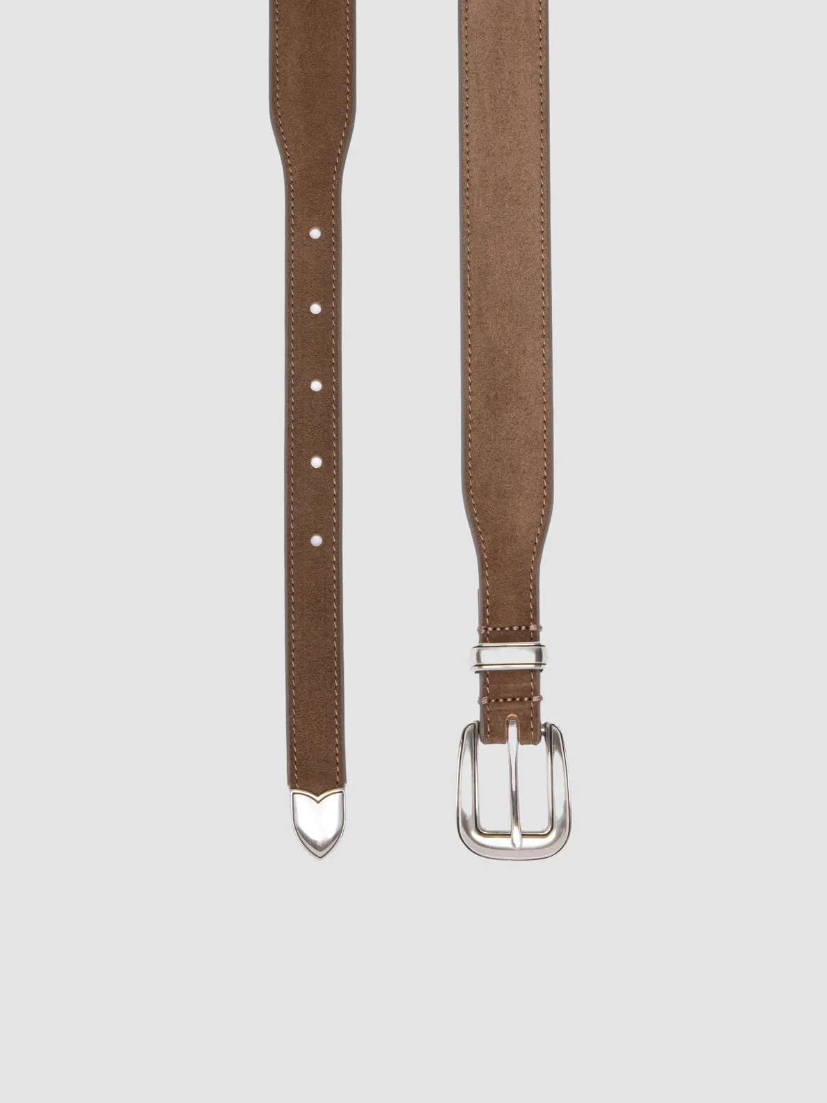 OC STRIP 092 - Brown Suede Belt,Women