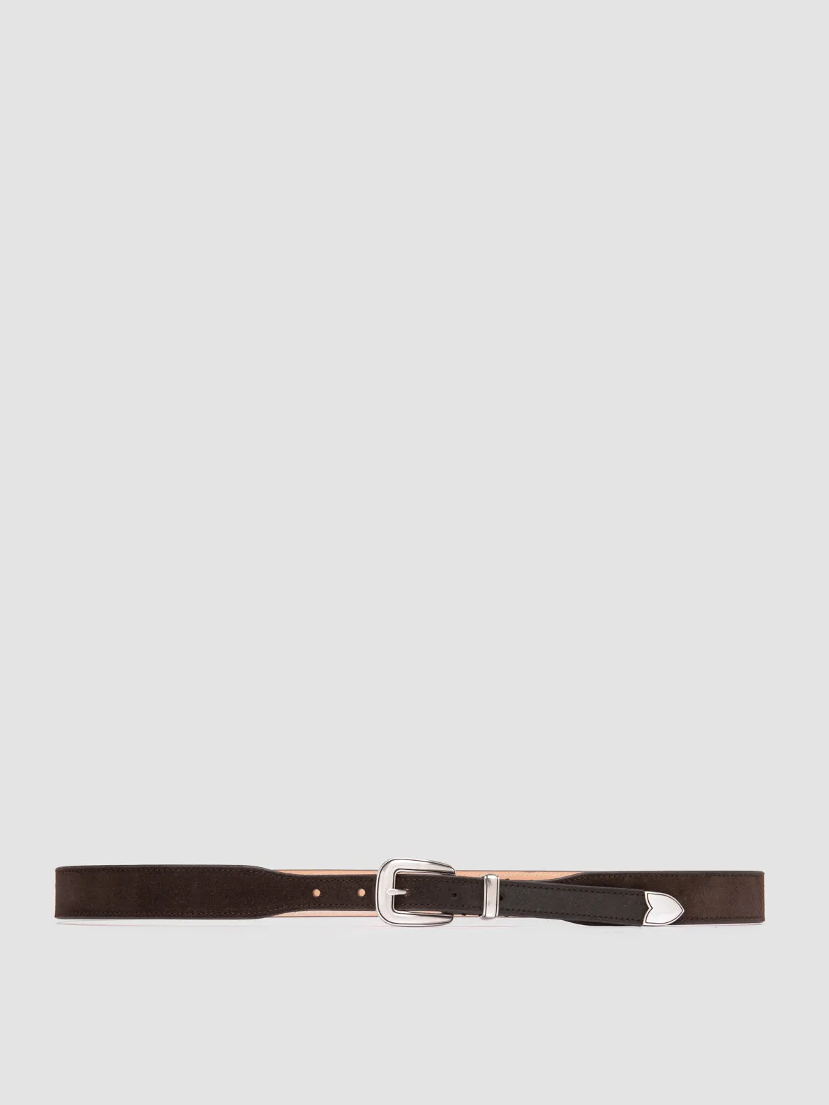 OC STRIP 092 - Brown Suede Belt,Women