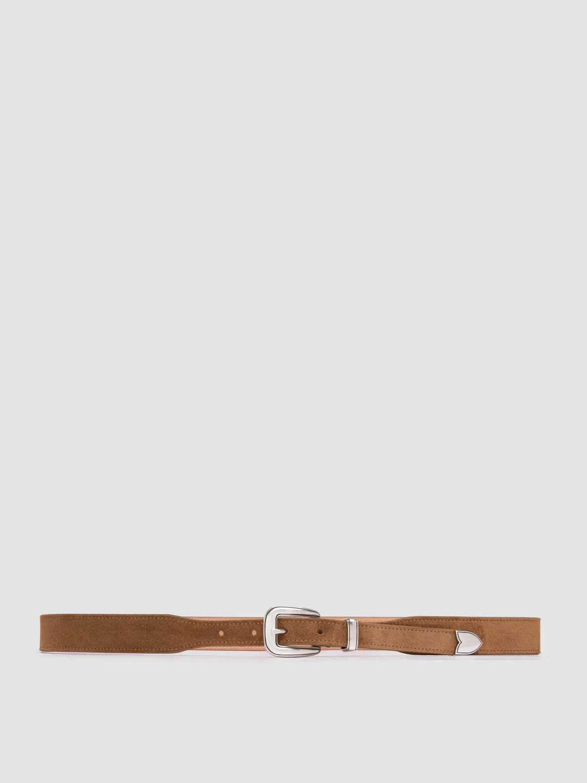 OC STRIP 092 - Brown Suede Belt,Women