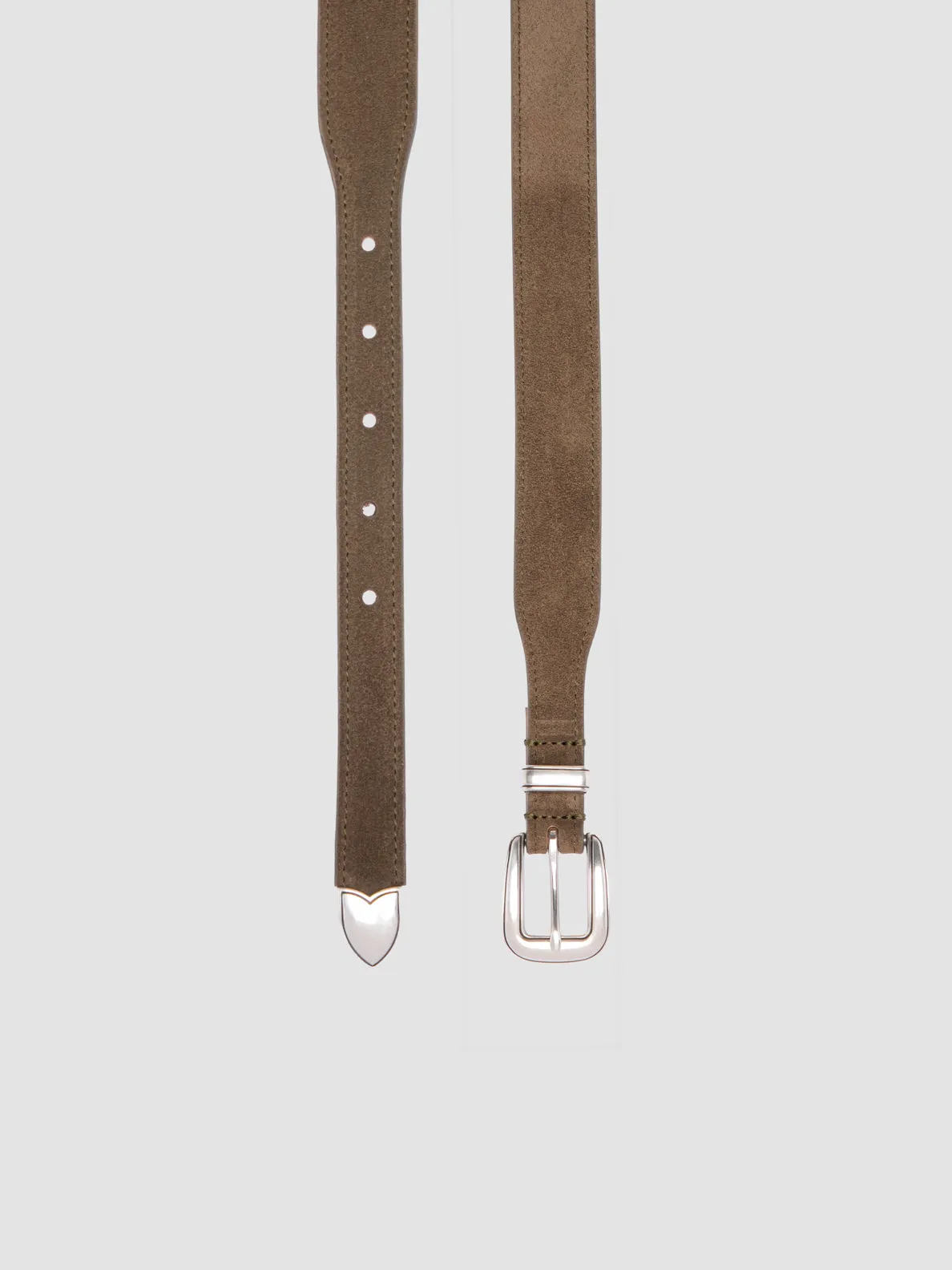 OC STRIP 092 - Green Suede Belt,Women