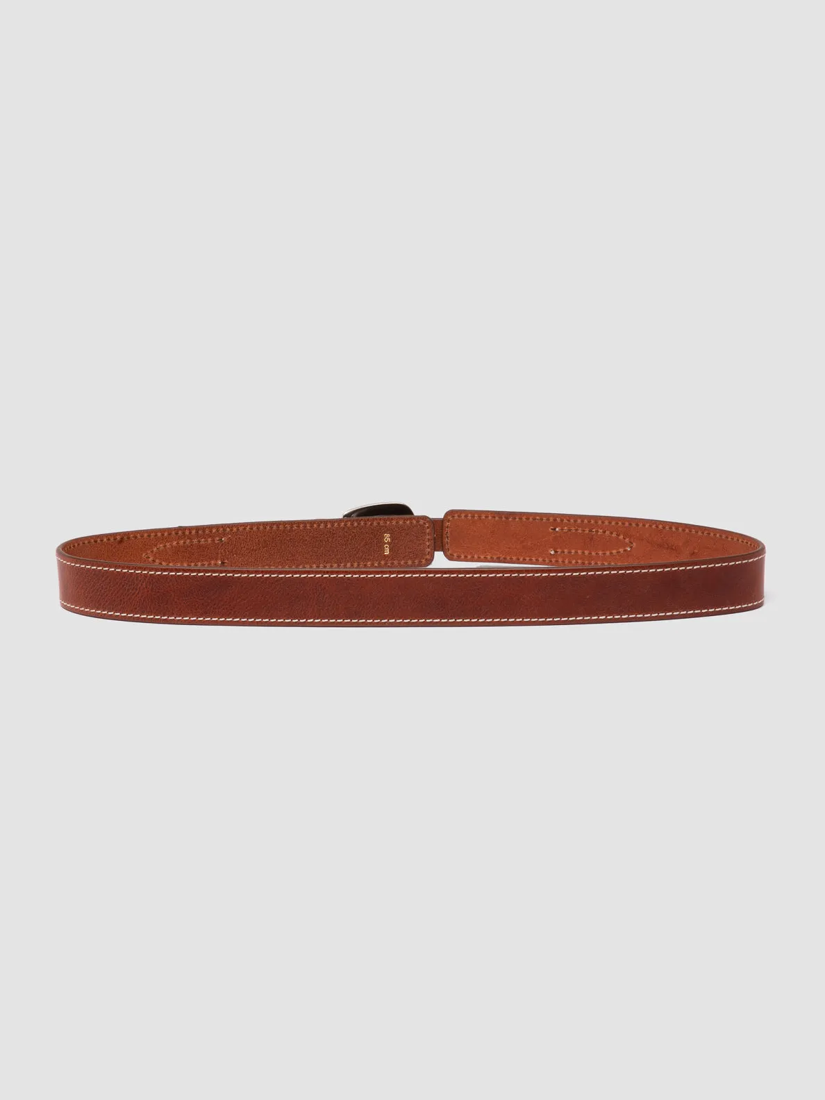 OC STRIP 097 - Brown Leather Belt,Women