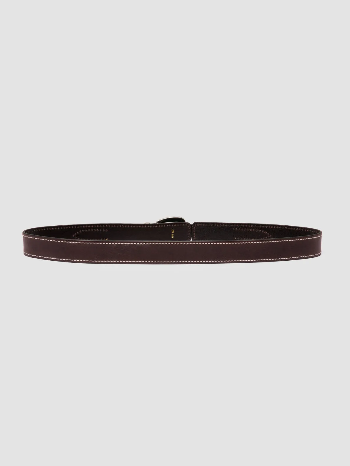 OC STRIP 097 - Brown Leather Belt,Women