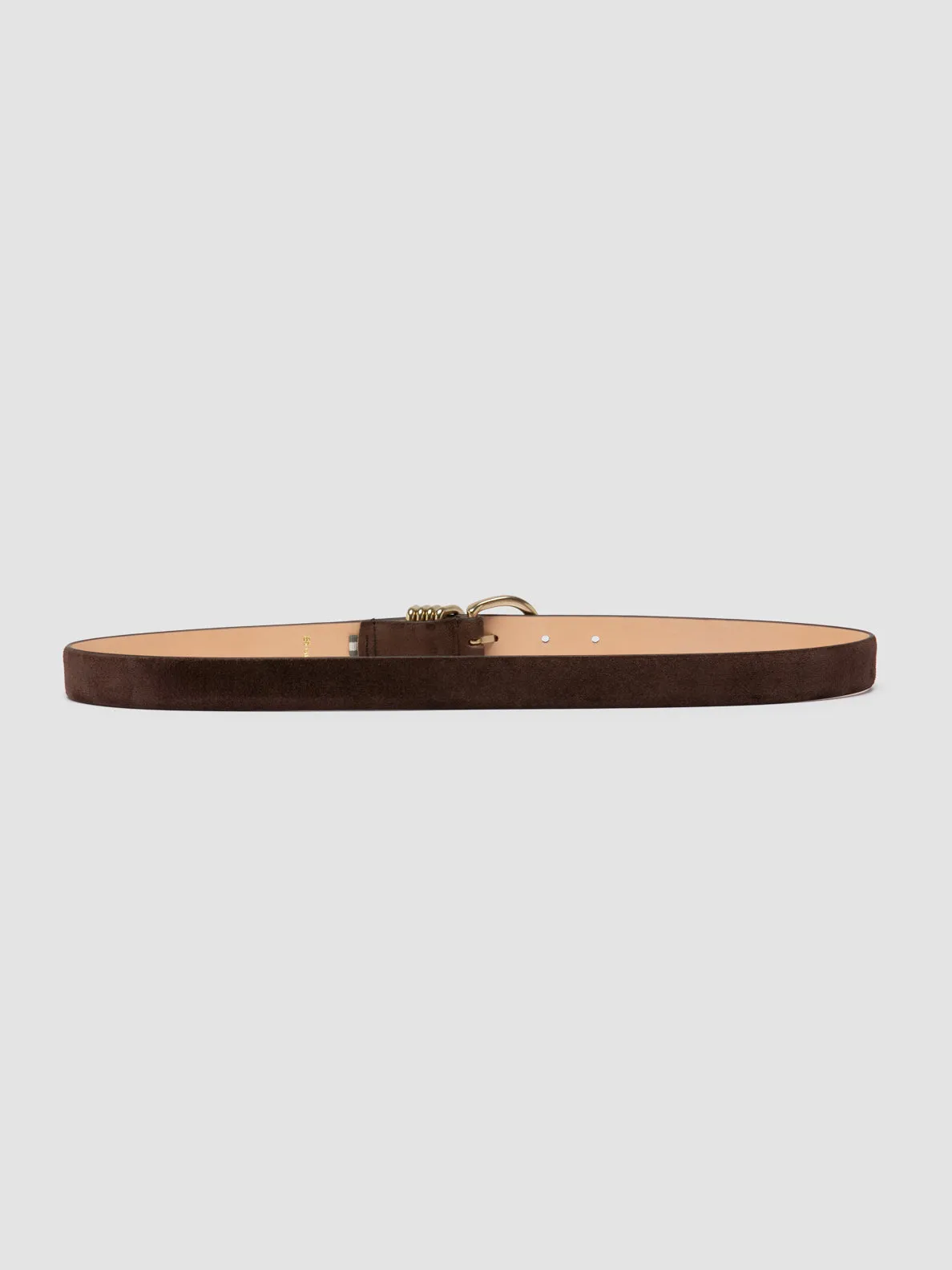 OC STRIP 098 - Brown Suede Belt,Women