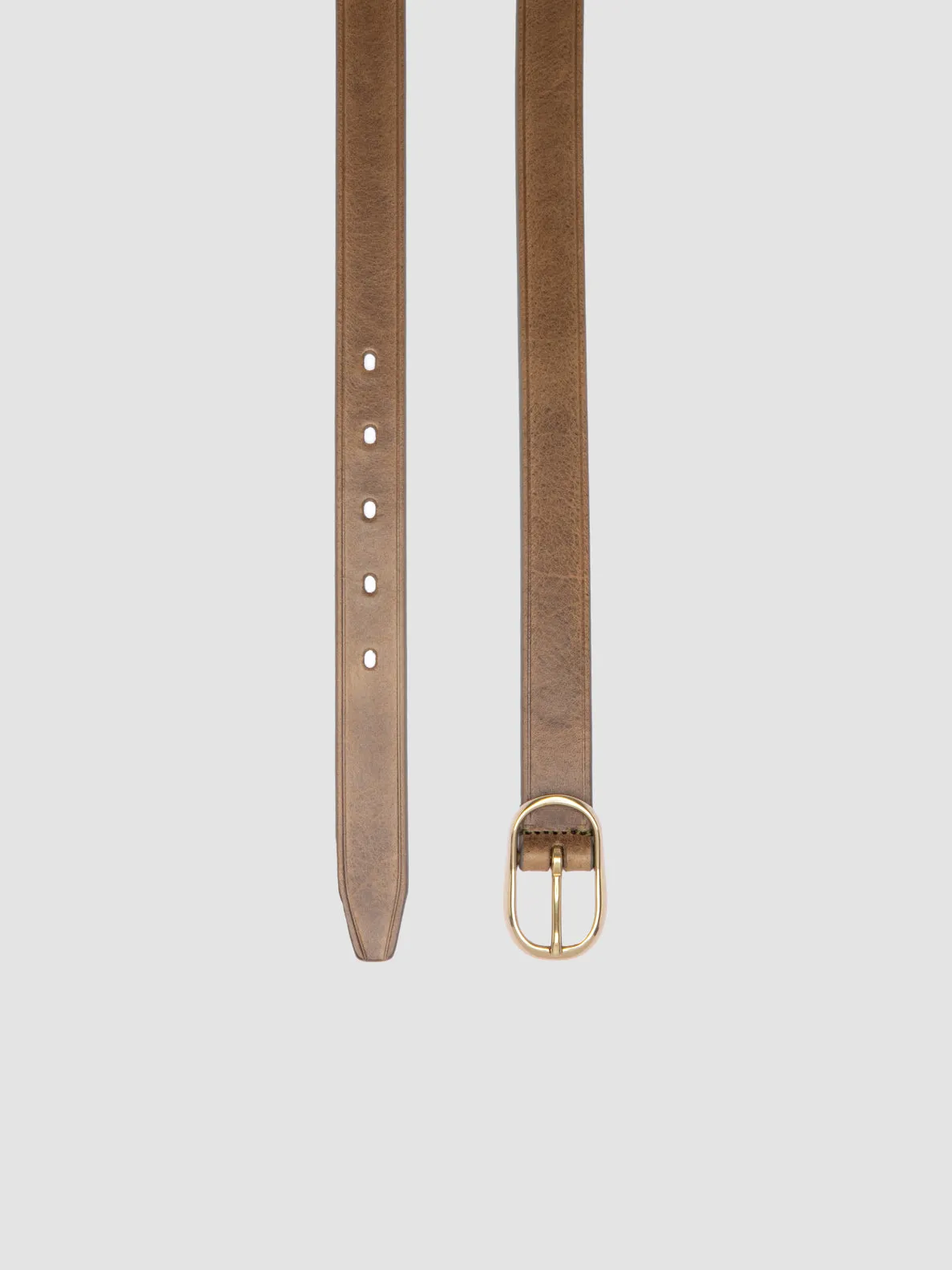 OC STRIP 099 - Black Leather Belt,Women