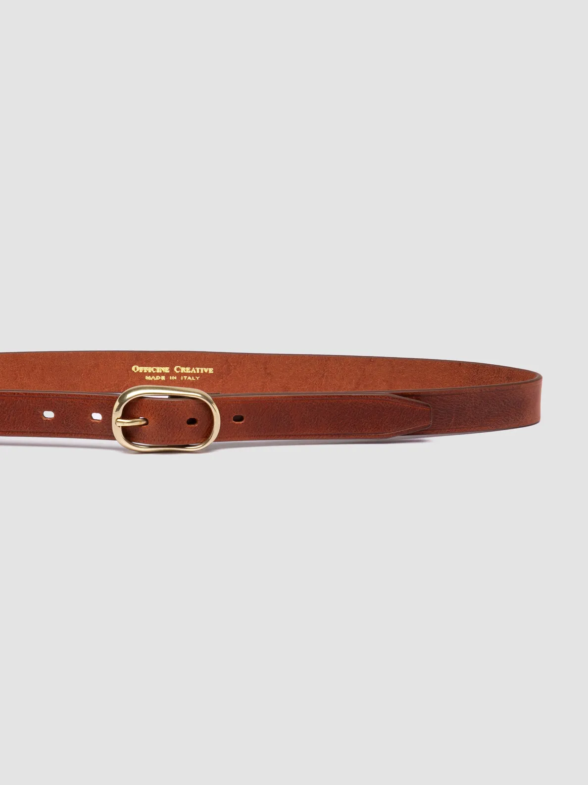 OC STRIP 099 - Brown Leather Belt,Women