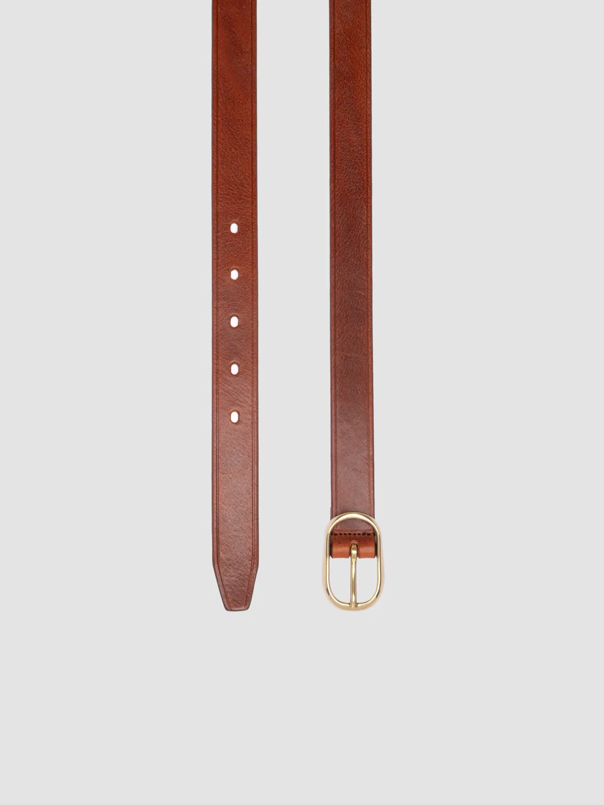 OC STRIP 099 - Brown Leather Belt,Women