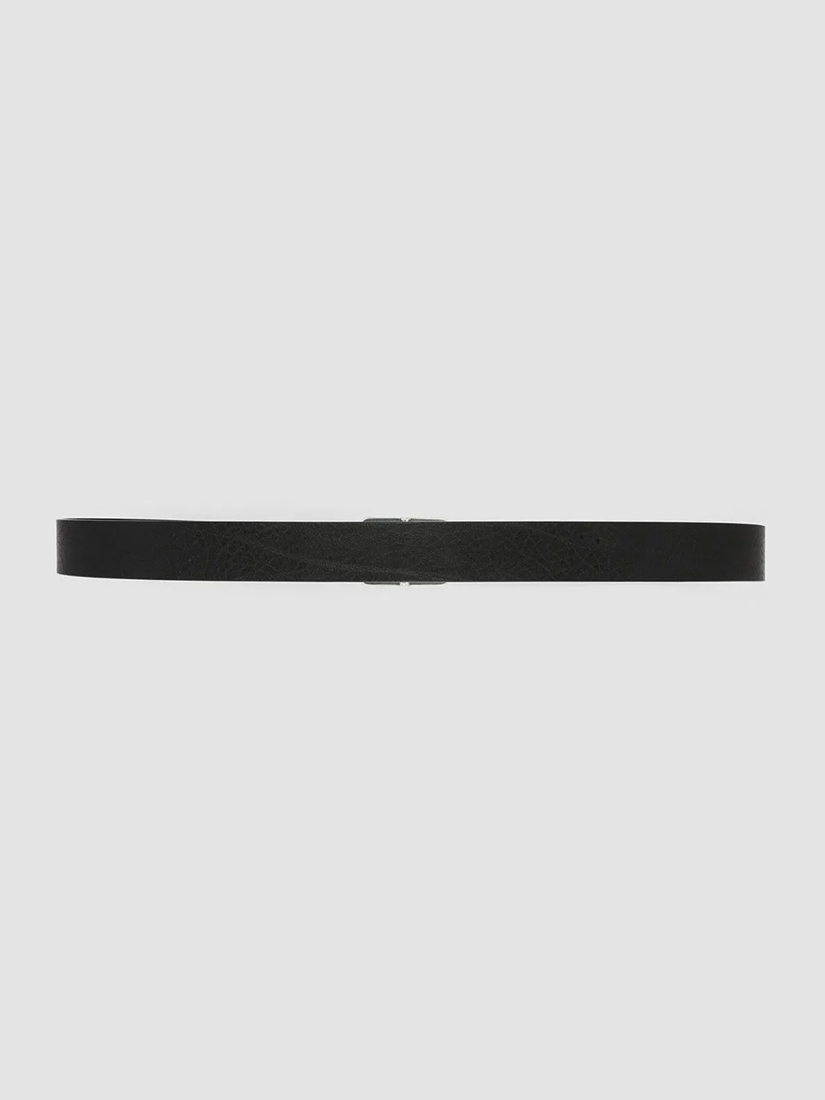 OC STRIP 10 - Black Leather Belt,Men
