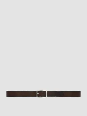 OC STRIP 10 - Brown Leather Belt,Men