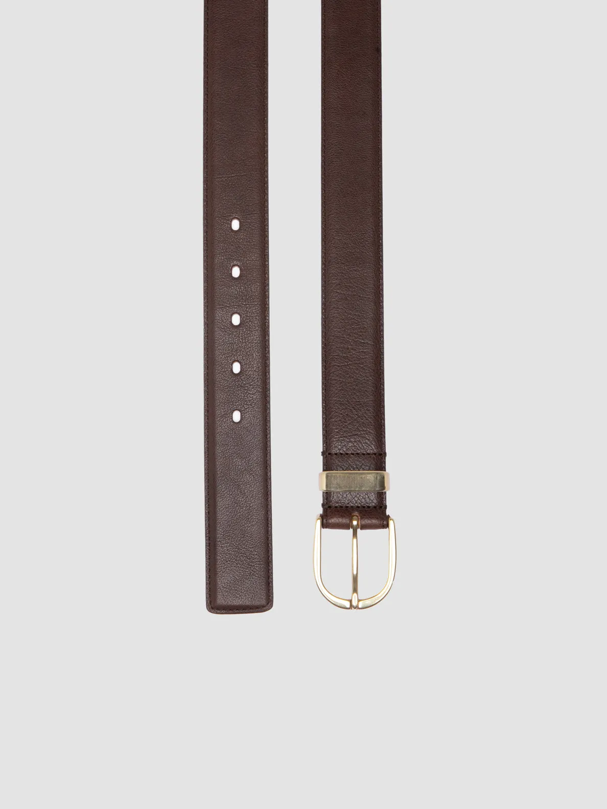 OC STRIP 100 - Brown Leather Belt,Women
