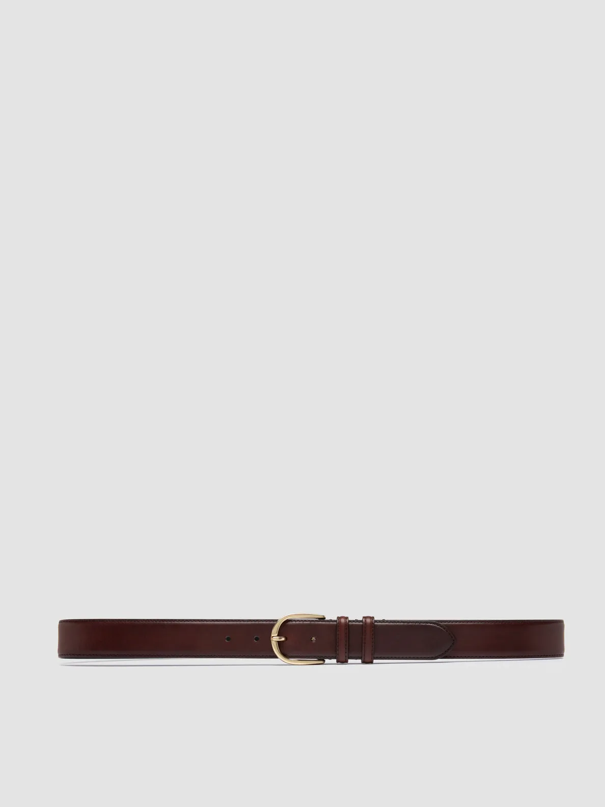 OC STRIP 105 - Brown Leather Belt,Men