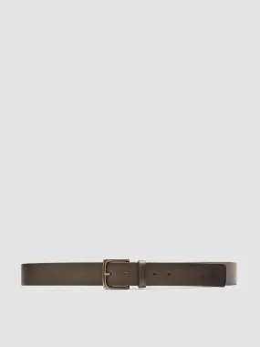 OC STRIP 22 - Green Leather belt,Men