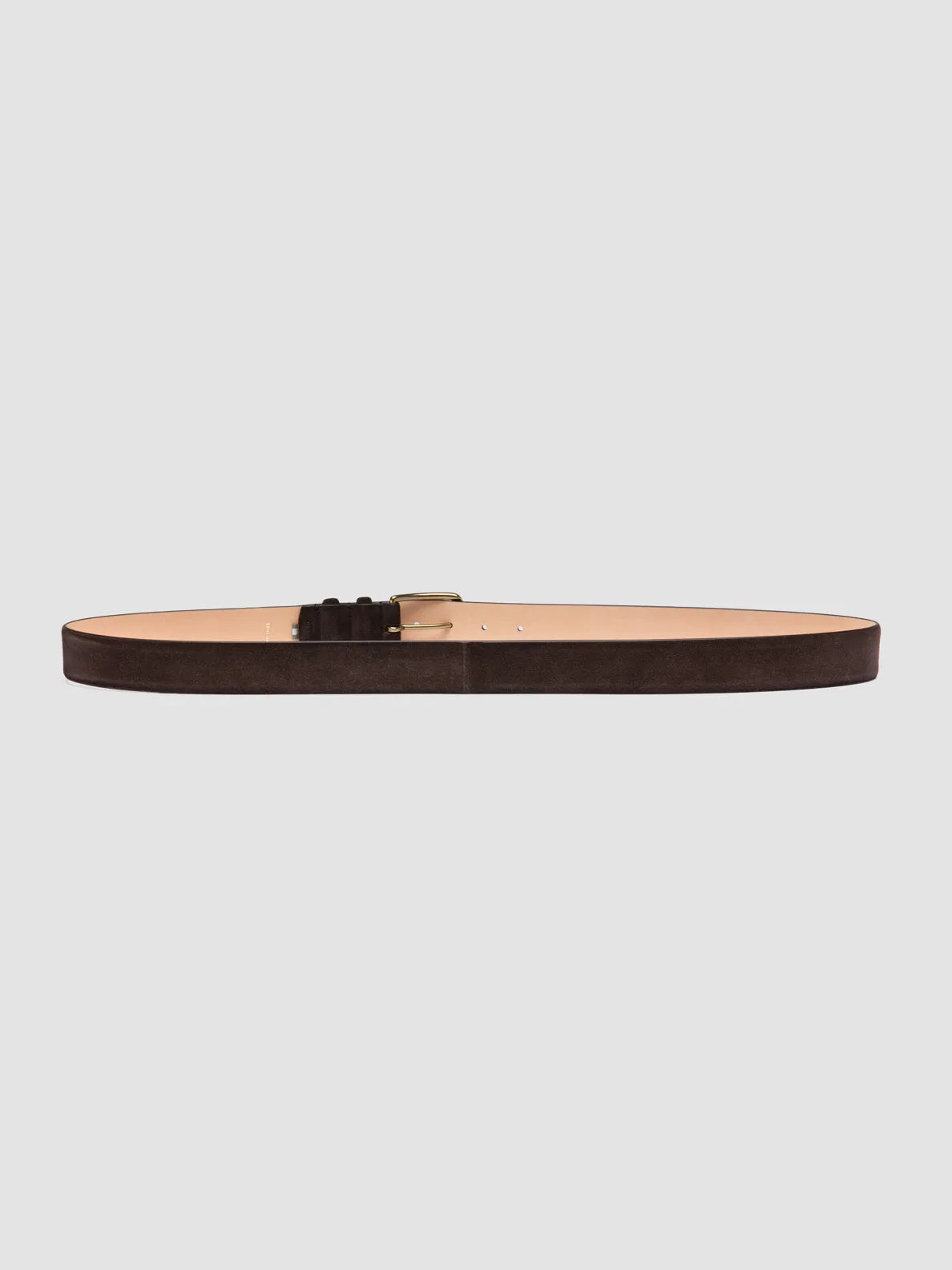 OC STRIP 33 - Brown Suede belt,Men