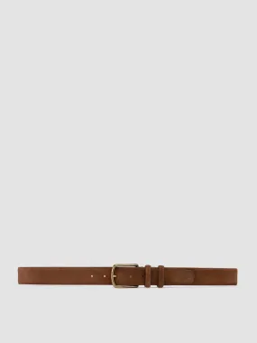OC STRIP 33 - Brown Suede belt,Men