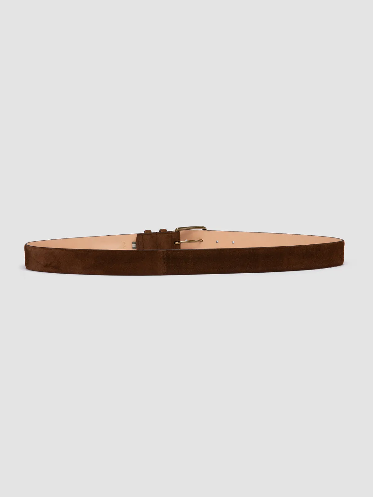 OC STRIP 33 - Brown Suede belt,Men
