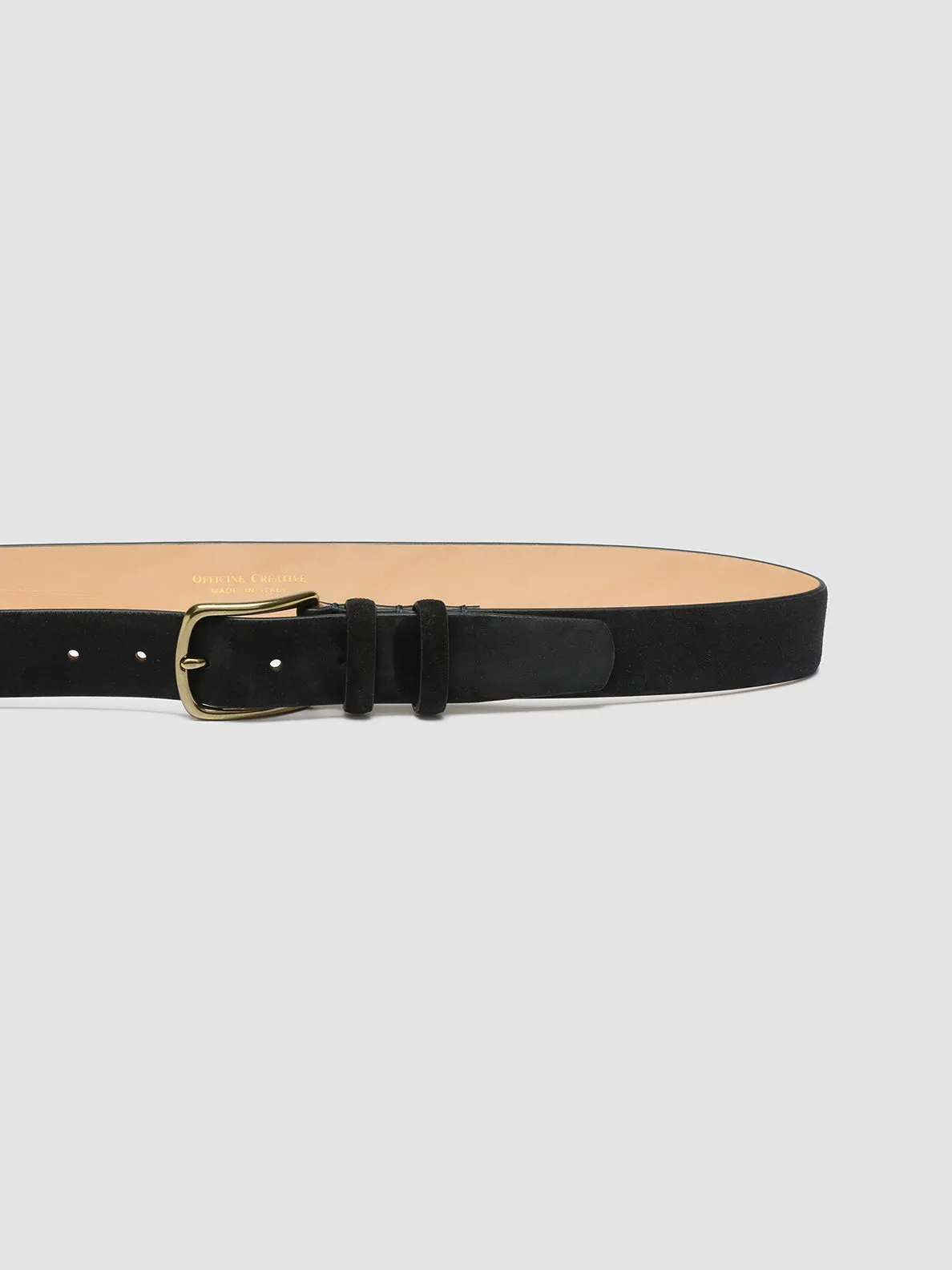 OC STRIP 33 - Navy Suede belt,Men