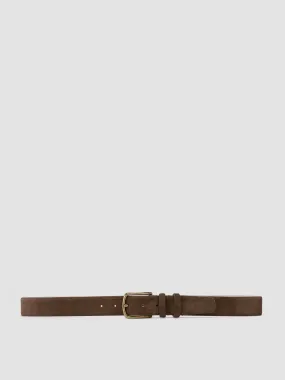 OC STRIP 33 - Taupe Suede belt,Men