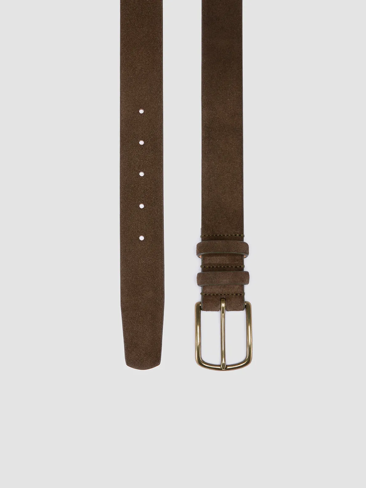 OC STRIP 33 - Taupe Suede belt,Men