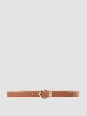 OC STRIP 46 - Brown Leather belt,Women