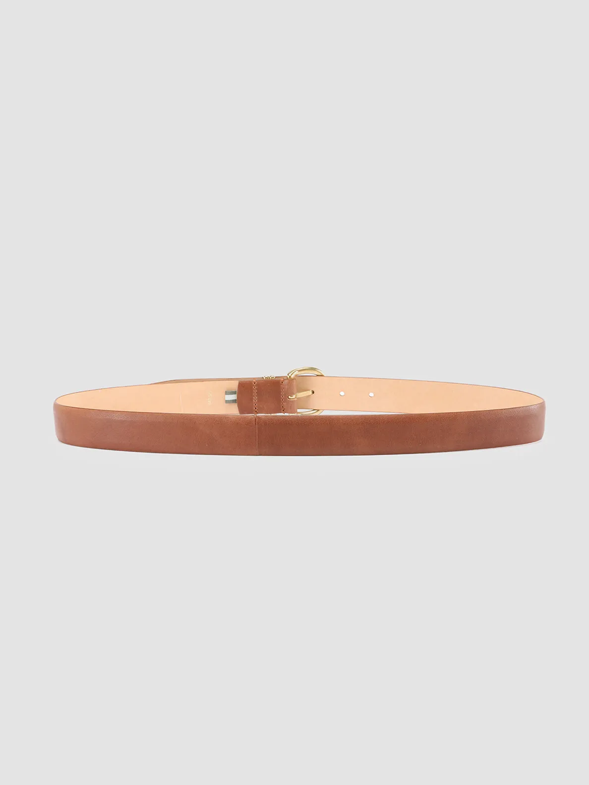 OC STRIP 46 - Brown Leather belt,Women