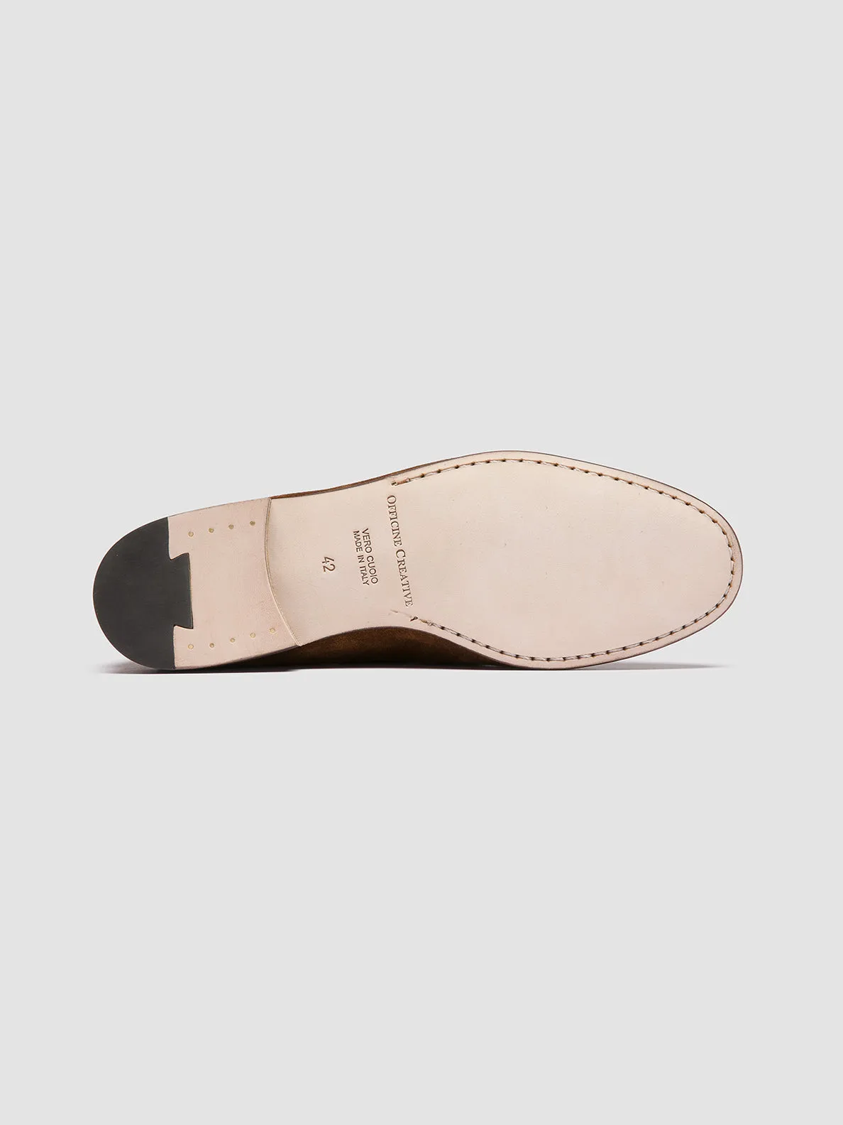 OLIVER 001 - Brown Suede Venetian Loafers,Men