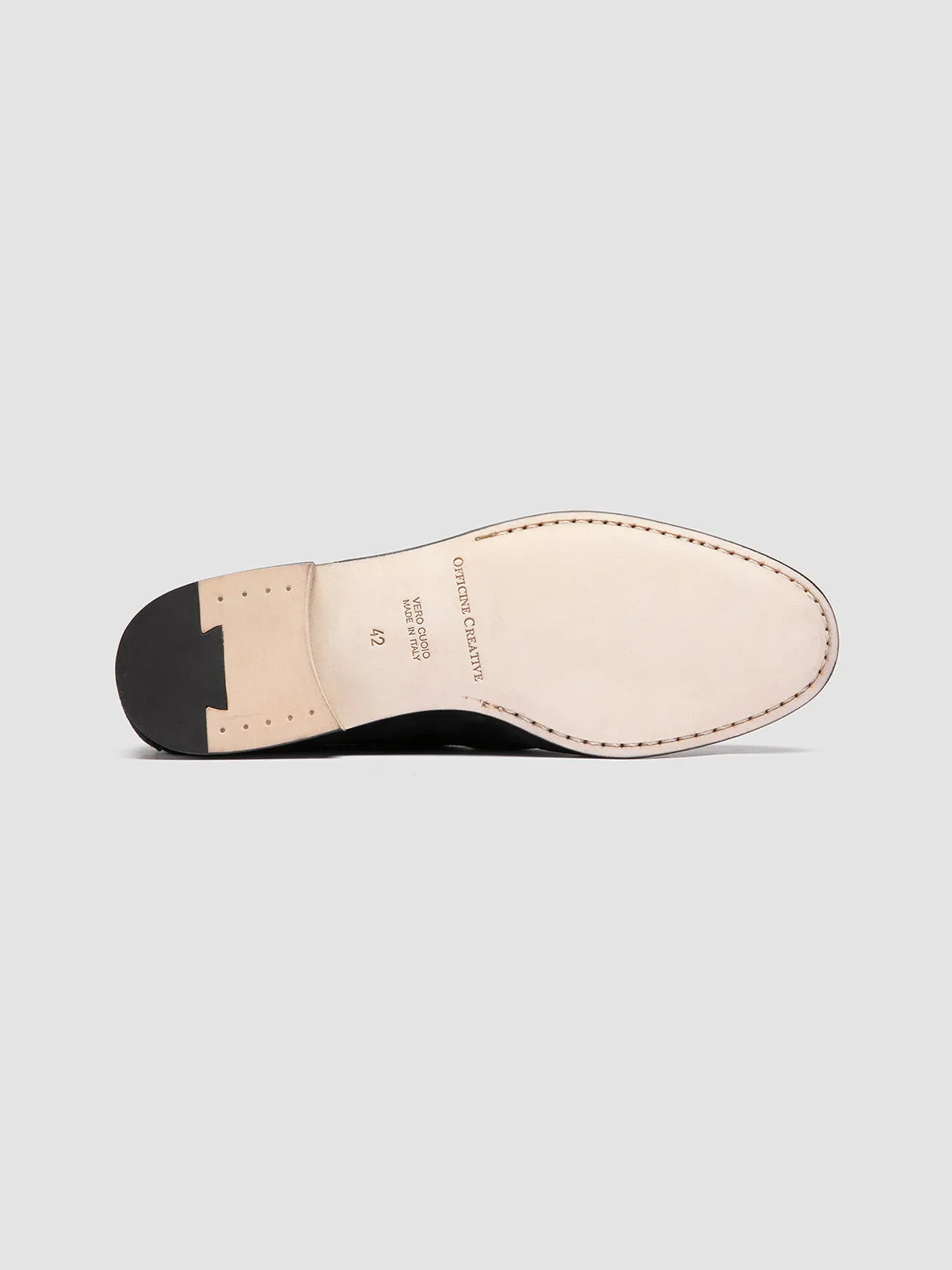 OLIVER 006 - Black Suede Venetian Loafers,Men