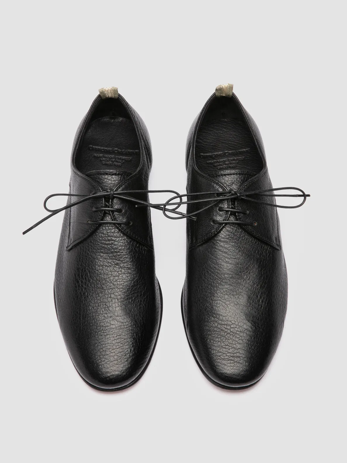 Oliver 007 - Black Leather Derby Shoes,Men Derby Shoes