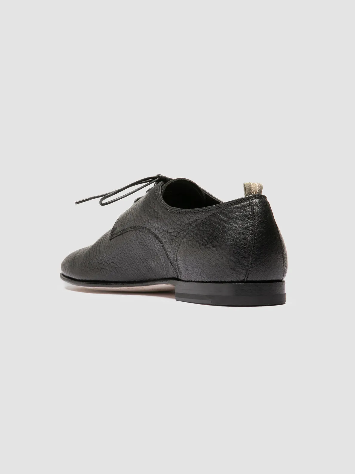 Oliver 007 - Black Leather Derby Shoes,Men Derby Shoes