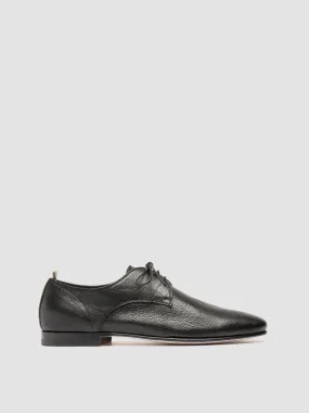 Oliver 007 - Black Leather Derby Shoes,Men Derby Shoes