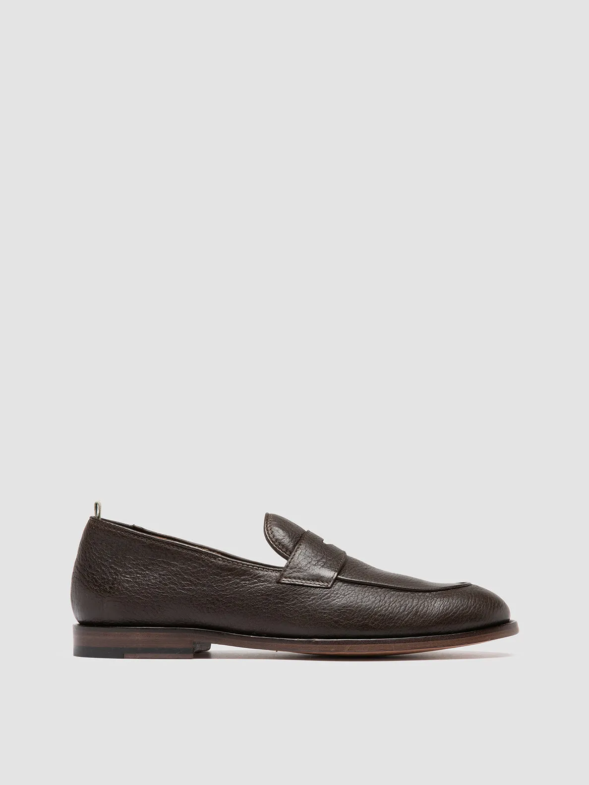 OPERA 001 - Brown Leather Penny Loafers,Men