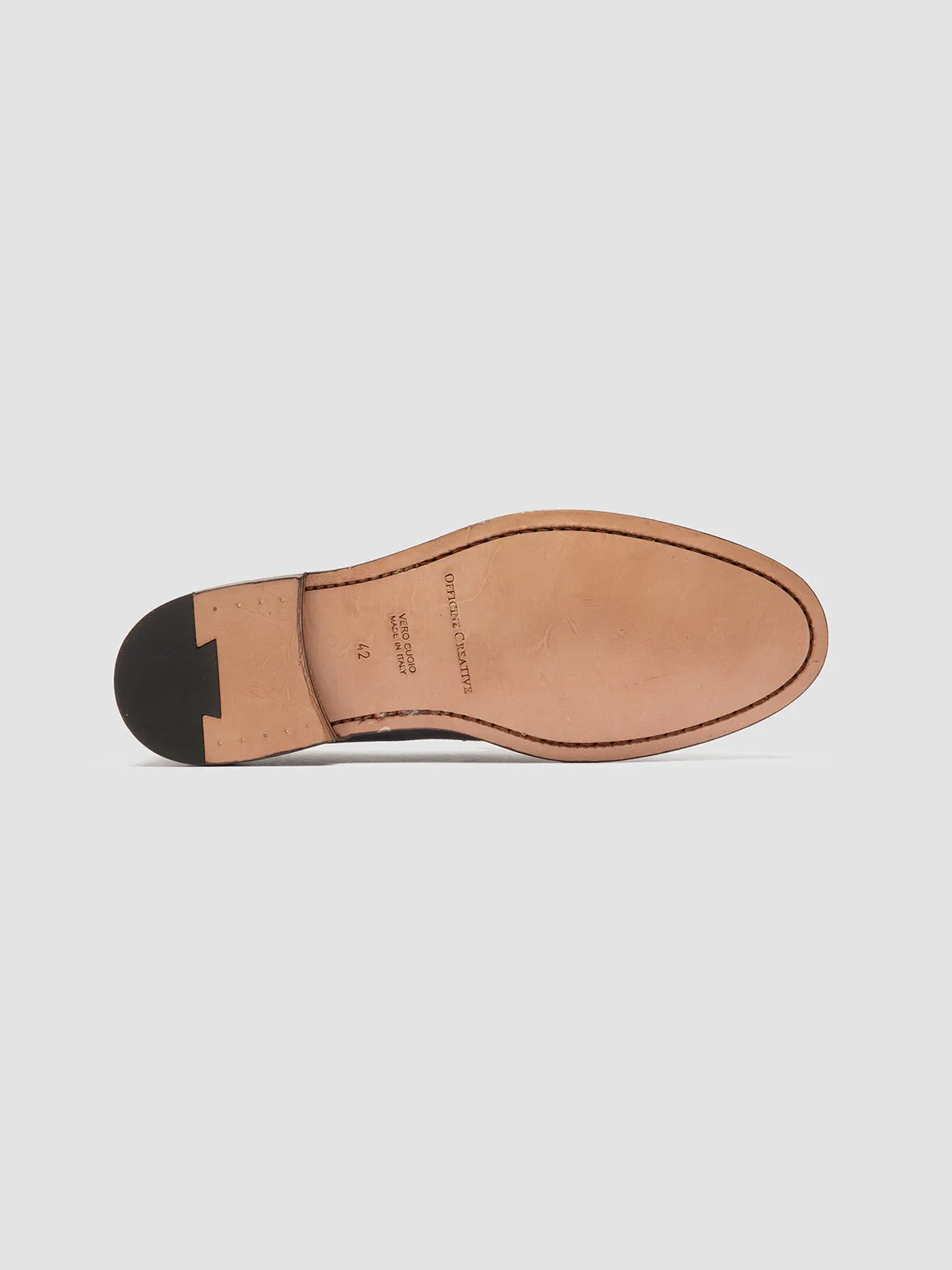OPERA 001 - Grey Suede Penny Loafers,Men