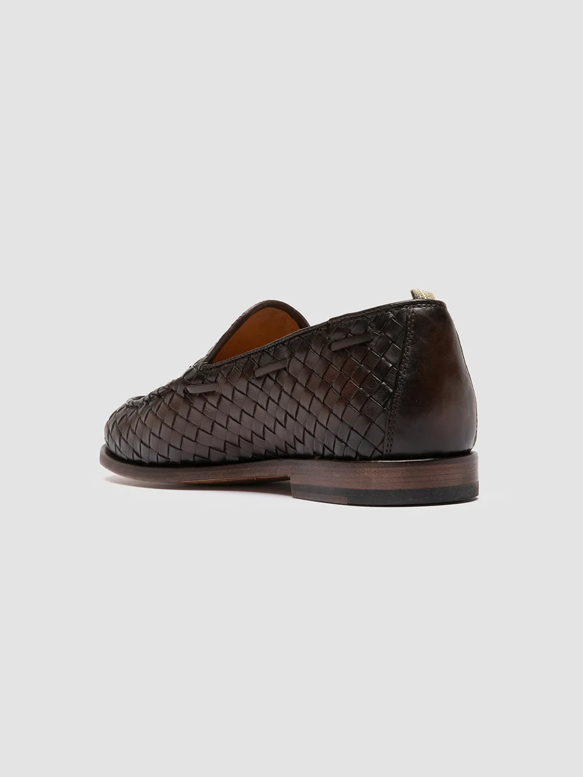 OPERA 004 - Brown Leather Tassel Loafers,Men